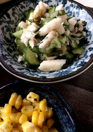 夏バテ回復 お魚入り酢の物-レシピのメイン写真