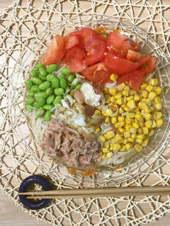 夏野菜そうめん part2-レシピのメイン写真