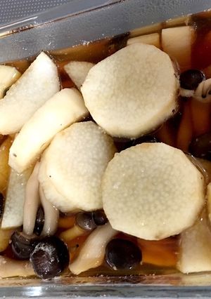 夏バテ対策☆長芋としめじの冷たい煮物-レシピのメイン写真