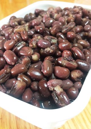 簡単！活力鍋（圧力鍋）で 茹で小豆-レシピのメイン写真