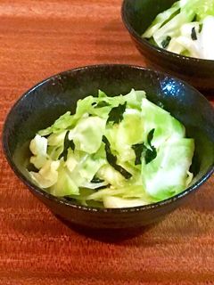 わかめスープで超簡単☆やみつきキャベツ-レシピのメイン写真