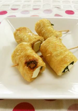 油揚げの大葉チーズ包み焼き-レシピのメイン写真