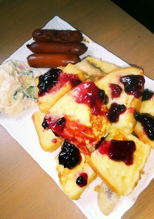 休日に♥ちょっと豪華なフレンチトースト-レシピのメイン写真