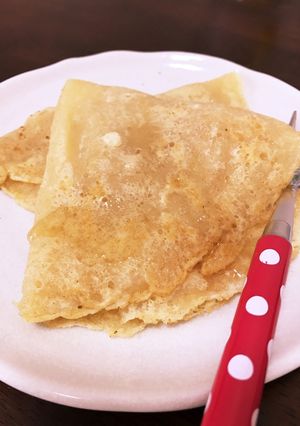 【3分ズボラおやつ】もちもちクレープ-レシピのメイン写真