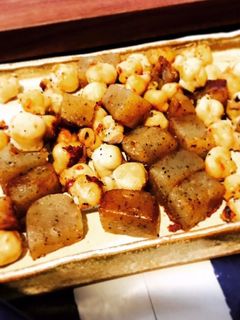 イカの口(イカトンビ)と蒟蒻の炒め物♪-レシピのメイン写真