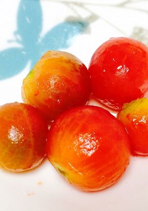 幼稚園のプチトマトの簡単で美味しい食べ方-レシピのメイン写真