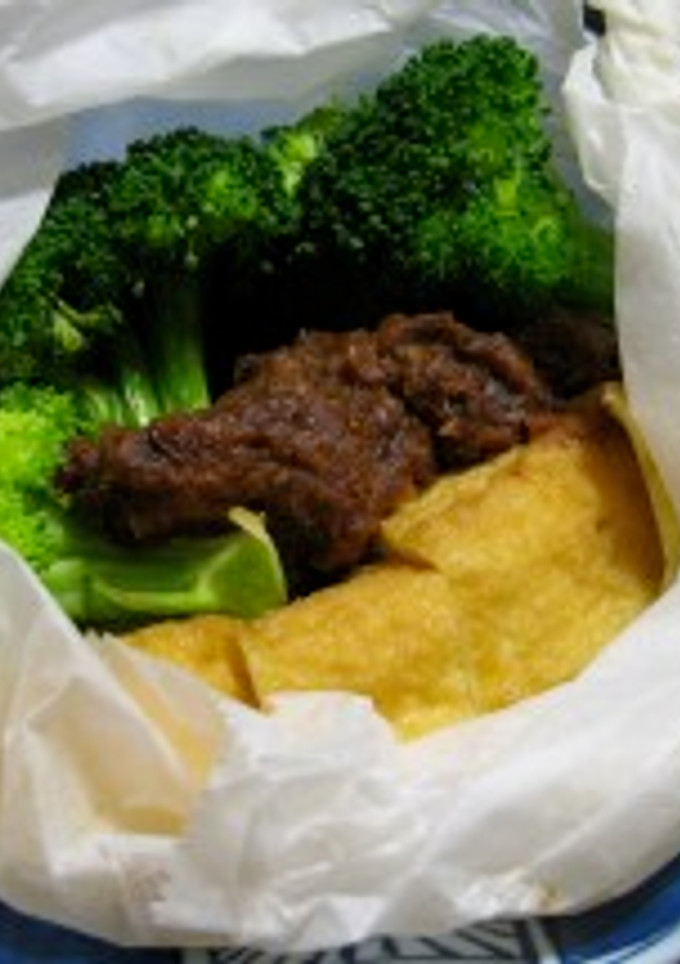 厚揚げとブロッコリーの包み蒸し-レシピのメイン写真