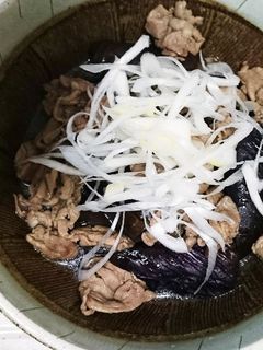 トロトロなすと豚こまの煮浸し-レシピのメイン写真