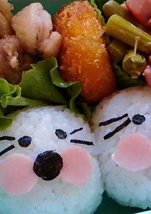 キャラ弁♡ごまあざらし弁当♪-レシピのメイン写真