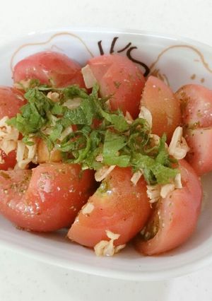 簡単すぎるトマトサラダ★パスタにも！-レシピのメイン写真