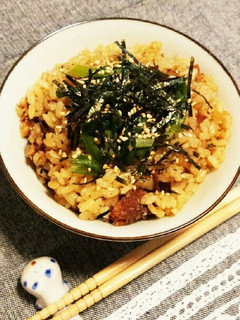 さんま缶で簡単~♪炊き込みご飯~☆-レシピのメイン写真