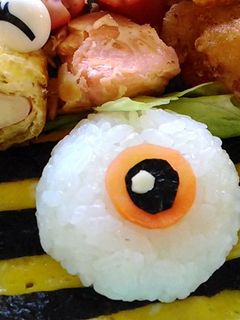 キャラ弁♡めだま親父弁当パート2♪-レシピのメイン写真