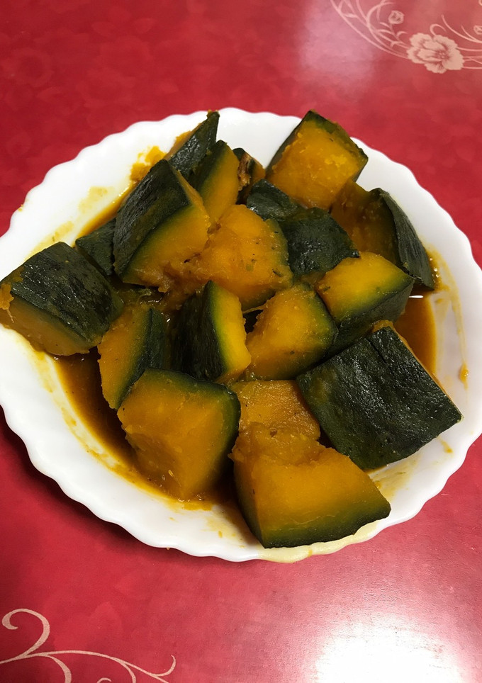 かぼちゃの煮付け-レシピのメイン写真