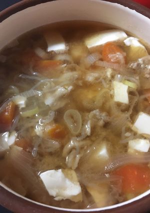 肉じゃがリメイク豚汁-レシピのメイン写真