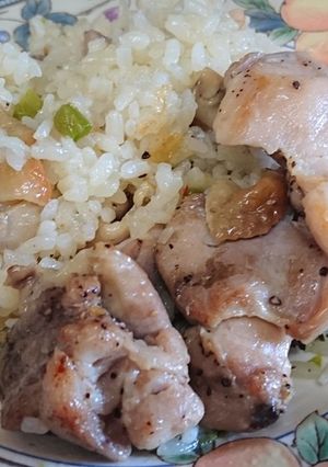 チキンソテーピラフ-レシピのメイン写真