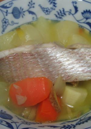 鯛と蕪のサフランスープ-レシピのメイン写真