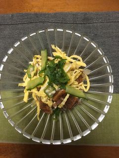 鰻の酢の物☆うざく☆鰻をさっぱり召し上れ-レシピのメイン写真
