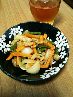 夏にピッタリ♪さっぱり野菜炒め-レシピのメイン写真
