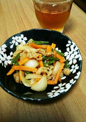 夏にピッタリ♪さっぱり野菜炒め-レシピのメイン写真