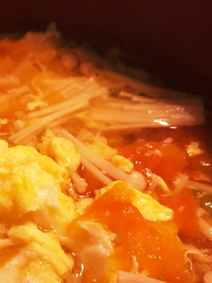 えのきとトマトの中華スープ-レシピのメイン写真