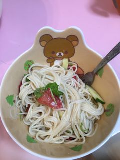 簡単☆サラダそうめん-レシピのメイン写真
