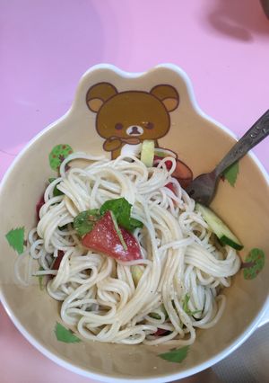 簡単☆サラダそうめん-レシピのメイン写真