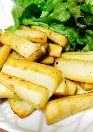 レンコンとエリンギのバターソテー-レシピのメイン写真