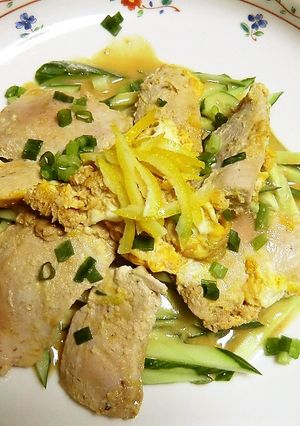 マグロと胡瓜のみそドレッシング和え-レシピのメイン写真