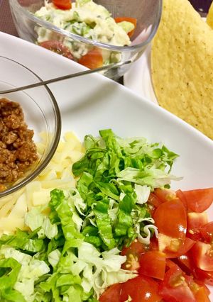 市販材料でお手軽♪メキシカン、タコス！-レシピのメイン写真