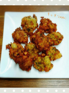美味♪蓮根と大葉のもっちりボール揚げ♡-レシピのメイン写真