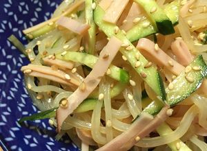 具材3つで面倒ゼロ♡マロニー中華サラダ-レシピのメイン写真