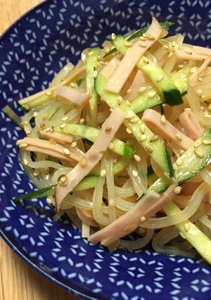 具材3つで面倒ゼロ♡マロニー中華サラダ-レシピのメイン写真