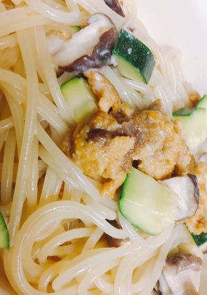 うにクリームパスタ-レシピのメイン写真