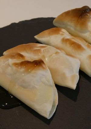 チーズ入りアップルパイ風（冷凍ストック）-レシピのメイン写真