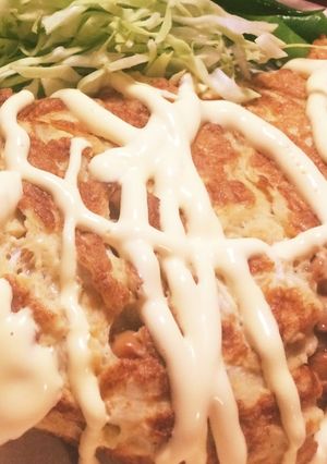 納豆オムレツ☆作るコツあり♪-レシピのメイン写真