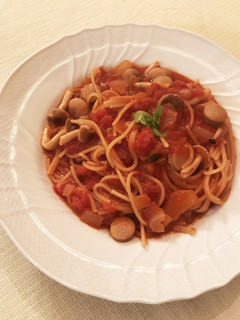 ホットクックで簡単☆トマトパスタ-レシピのメイン写真