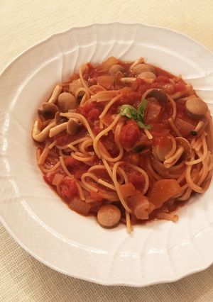 ホットクックで簡単☆トマトパスタ-レシピのメイン写真