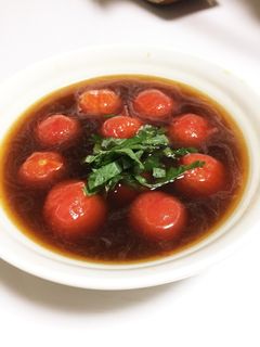 トマトのおひたし-レシピのメイン写真