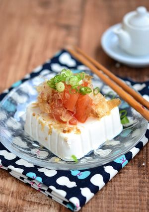 トマトのお浸し冷や奴-レシピのメイン写真