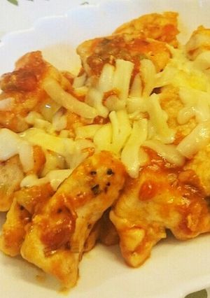 チーズ鶏チリ-レシピのメイン写真