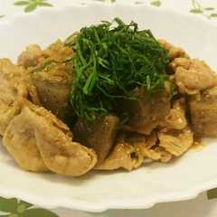 รูปของ 豚バラと蒟蒻の辛子味噌マヨ焼き