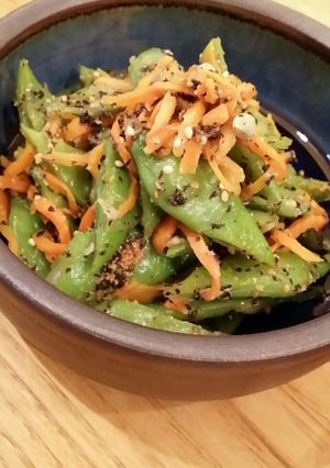 ワレットと人参のさっぱり和え物-レシピのメイン写真