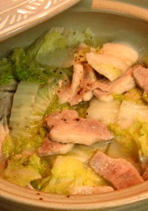 ほかほか白菜と豚肉の水なし鍋-レシピのメイン写真