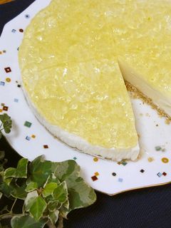 レモンと豆乳のレアチーズケーキ-レシピのメイン写真