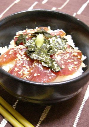 ❀ガッツリ!!まぐろの漬け丼❀-レシピのメイン写真