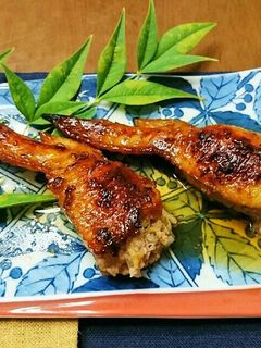 ガッツリジューシー手羽先餃子の味噌焼き-レシピのメイン写真