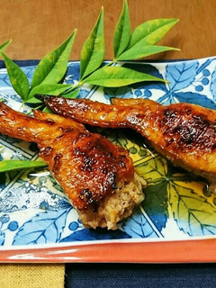 ガッツリジューシー手羽先餃子の味噌焼き-レシピのメイン写真