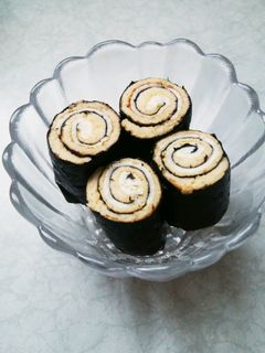 たまご焼のくるくる海苔巻き-レシピのメイン写真