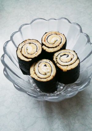 たまご焼のくるくる海苔巻き-レシピのメイン写真