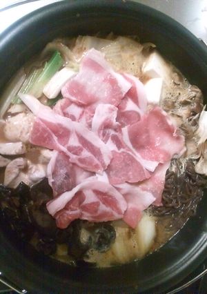 ラーメンスープでカレー鍋のバカヤロー！-レシピのメイン写真